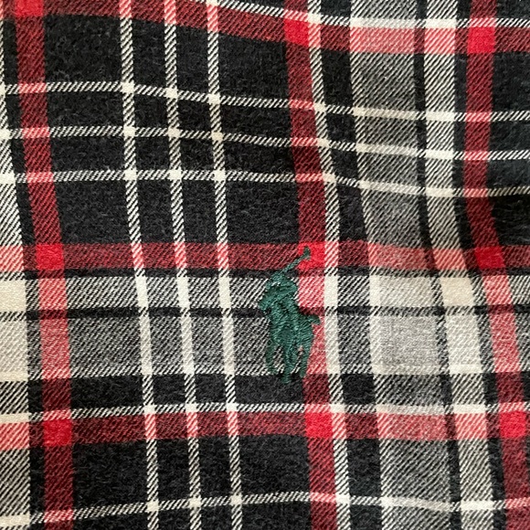 Mens Ralph Lauren Flannel Shirt - Picture 5 of 5